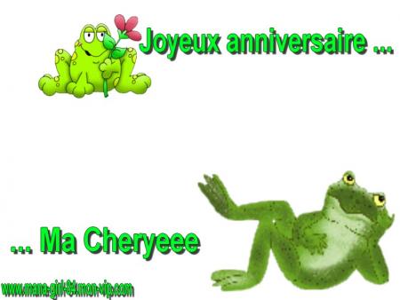 Pour ma Cheryeee !!!